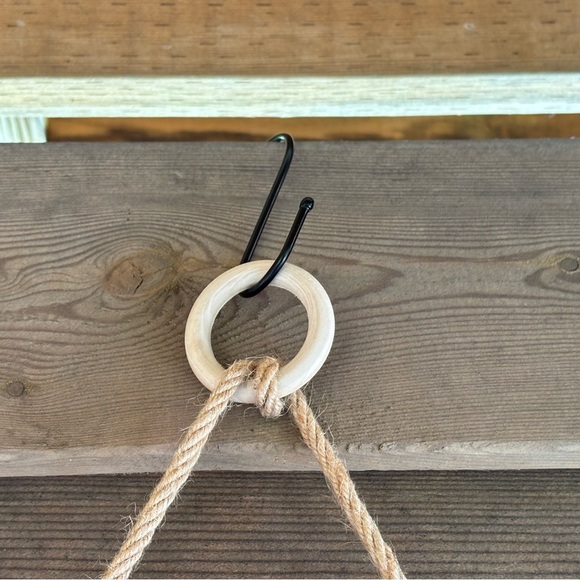 Handmade Boho Style Wind Chimes | Tiny Bells | Yard Art | Earthy Outdoor Decor - Picture 7 of 14